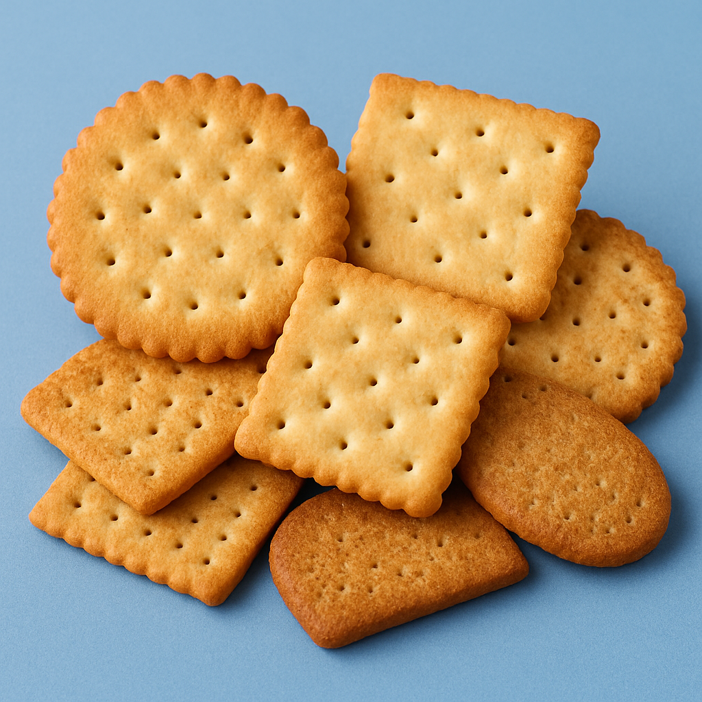 Private label biscuits and crackers